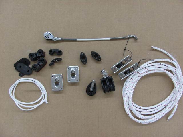 Buccaneer Nickels Boom Vang Kit - WindRider