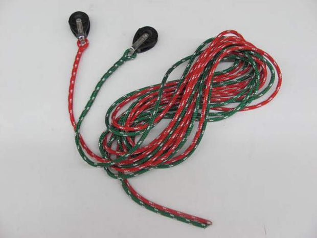 Lightning Twing Lines 3/16 Line & 2 Harken 348 Spliced Parts Nickels Boat Works 
