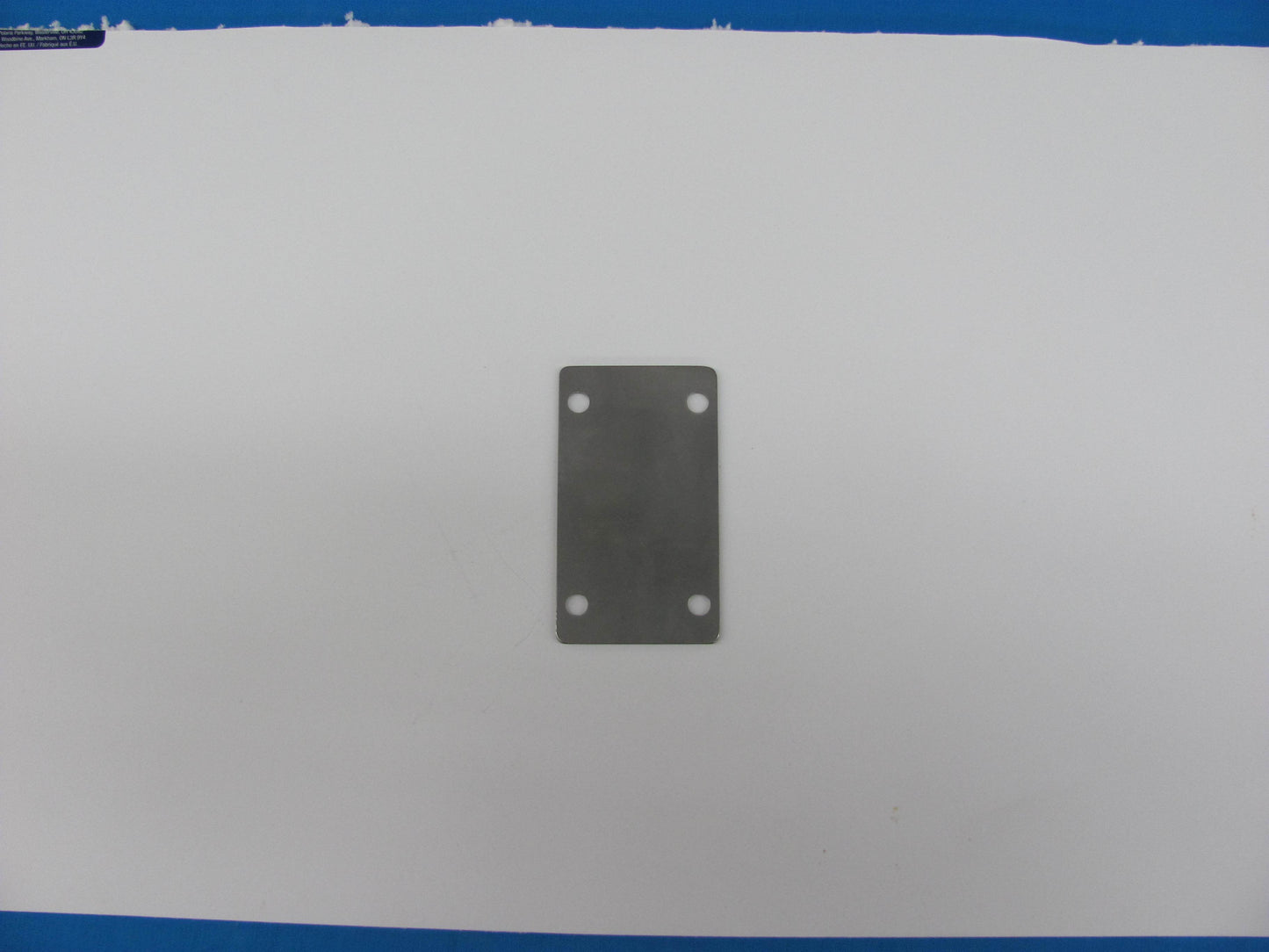 Rudder Gudgeon Backing Plate Parts Nickels Boat Works 