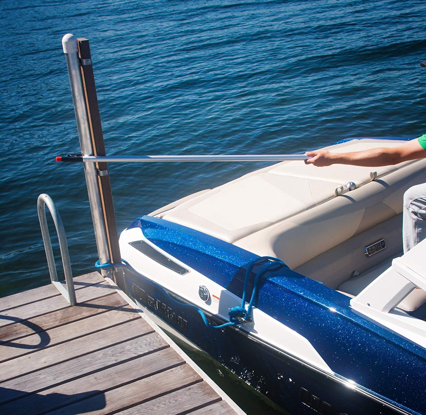 WindRider 4.5-12ft Telescoping Boat Hook - Lifetime Warranty WindRiderInternational 