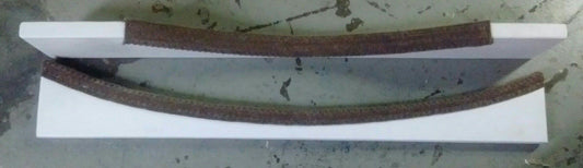 JY15 Trailer Bunk Set - Painted & Padded Nickels Boat Works 