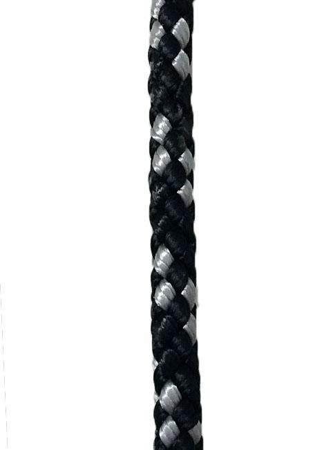 Robline 8-Plaited Dinghy 5mm Boat Rope Black Parts Company 
